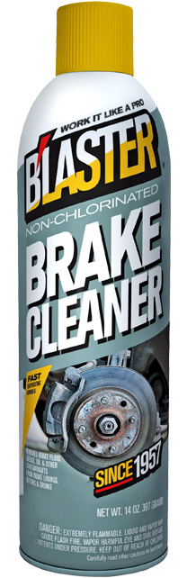 Blaster Brake Cleaner Spray 14oz - Cleaners, Strippers & Degreasers